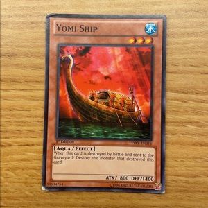 1996 yomi ship yskr-en014 1st edition yugioh card